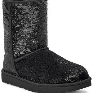 NWB UGG Short Cosmos Sequin Boots size 7